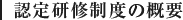 認定研修制度の概要